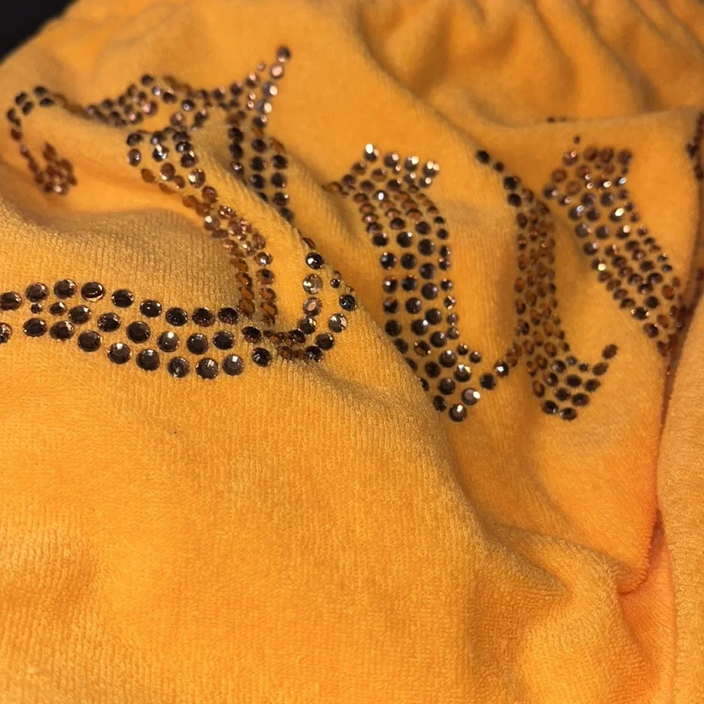 NWT Juicy Couture Big Bling Halter Towel Terry Mini  Dress Towel Fabric - Picture 9 of 9